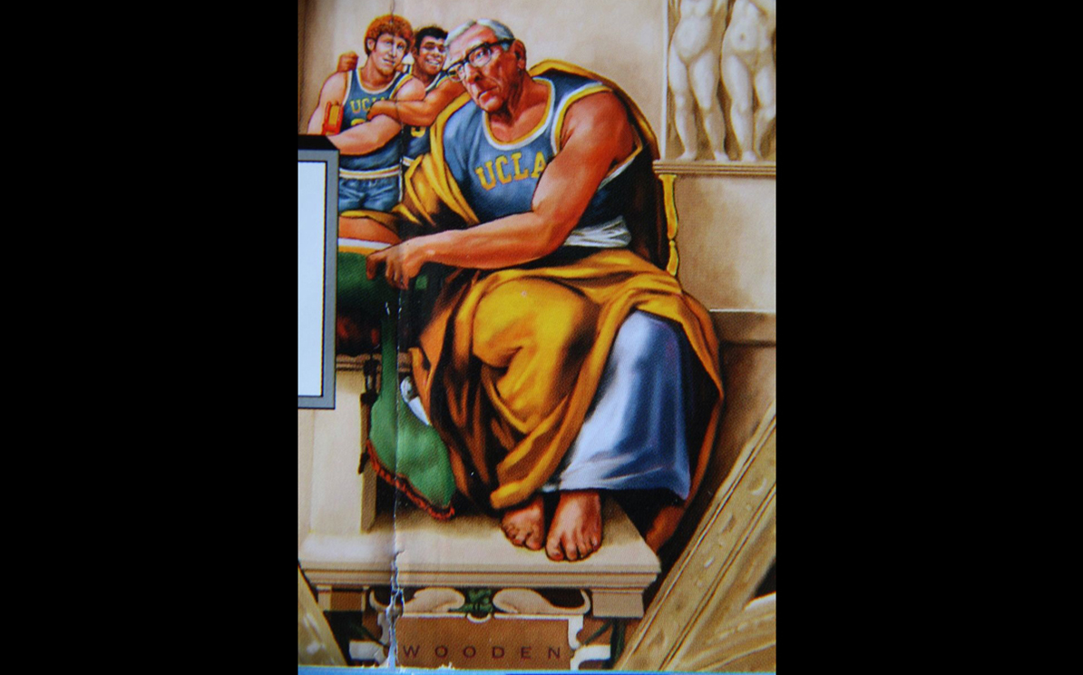 Coach in a toga