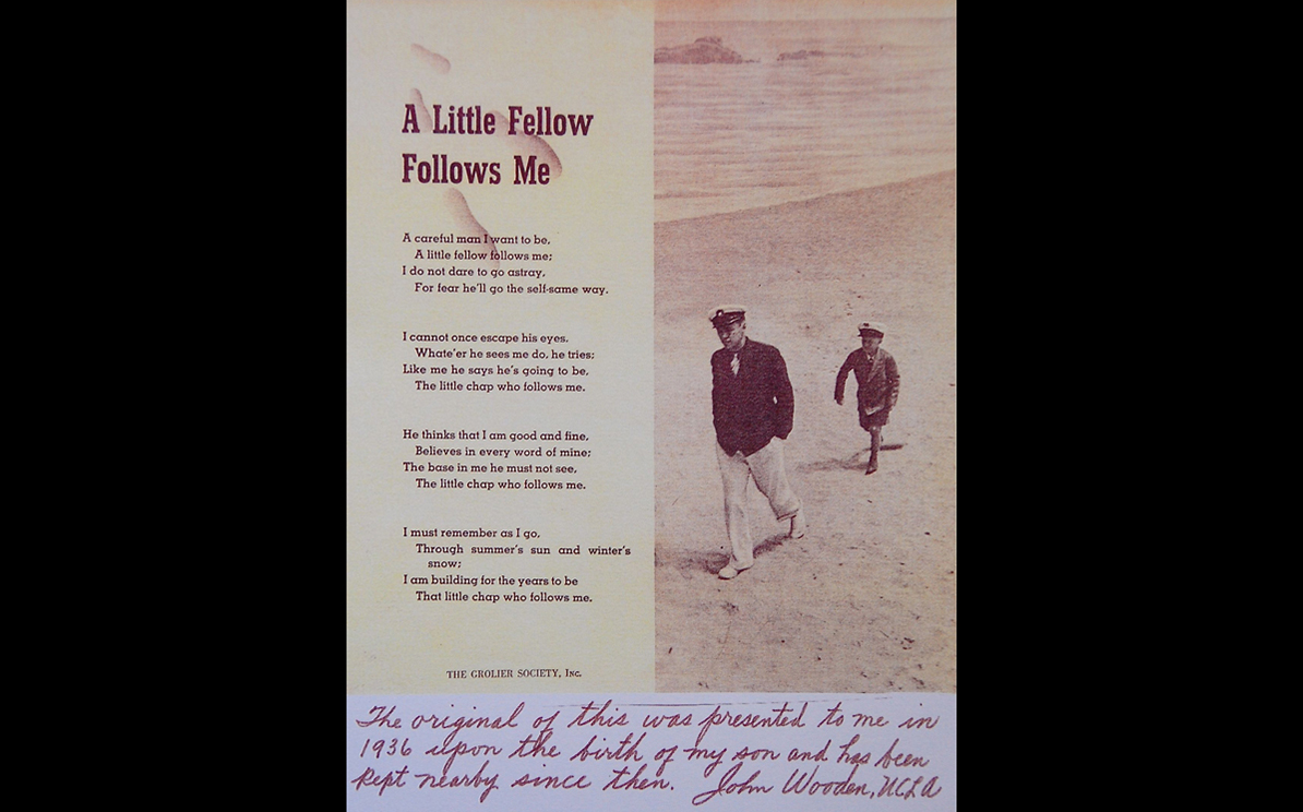 A little fellow follows me poem